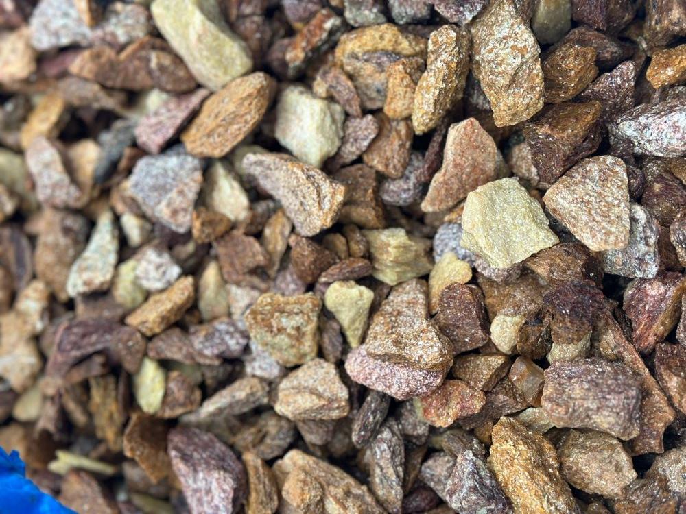 Златолит персиковый декоративная каменная крошка купить в Краснокамске