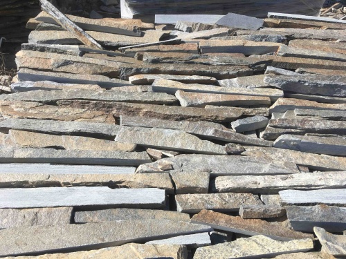 Горбушка златолит мультиколор для облицовки купить в Краснокамске