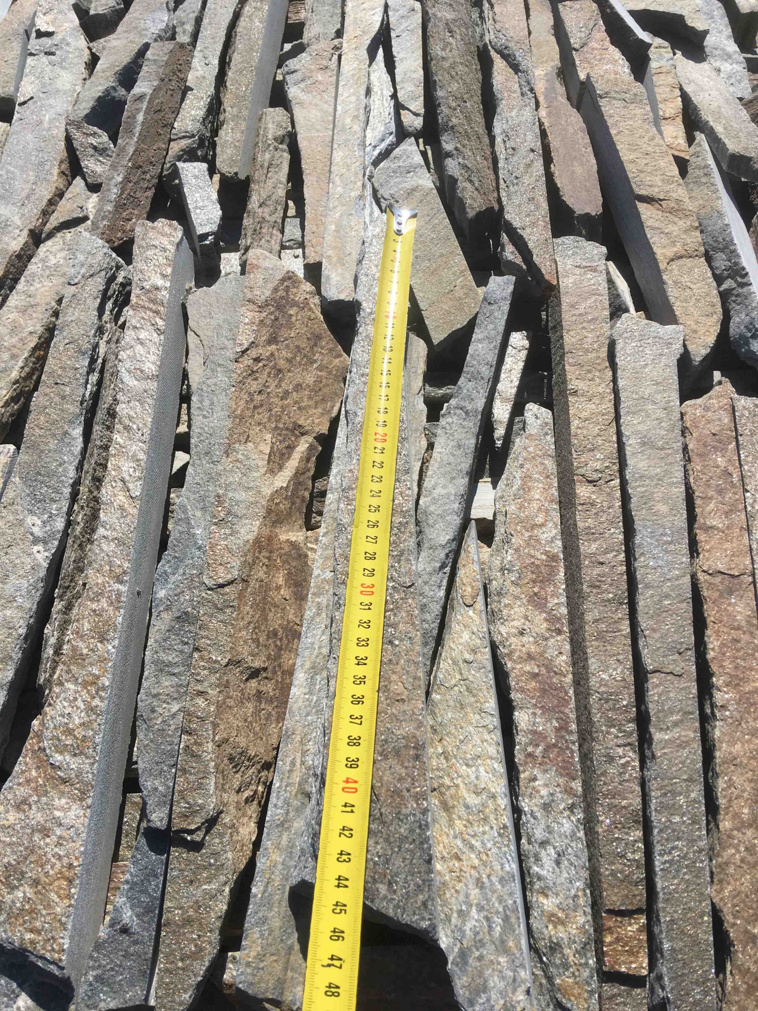 Горбушка златолит мультиколор для облицовки купить в Краснокамске