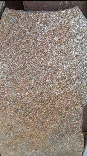 Плитняк златолит серебристый для цоколя, отмостки купить в Краснокамске