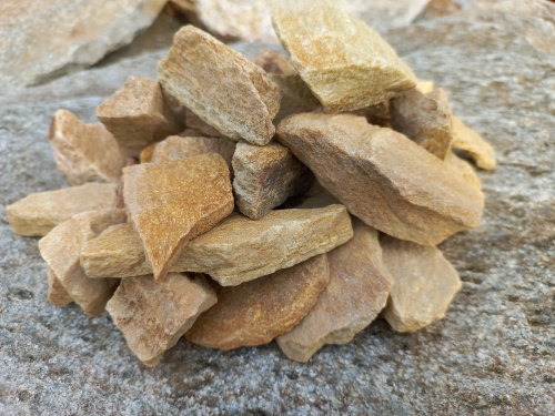 Златолит жёлтый декоративная каменная крошка купить в Краснокамске