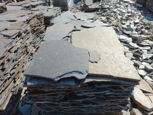 Плитняк серицит облицовочный 10-20мм купить в Краснокамске