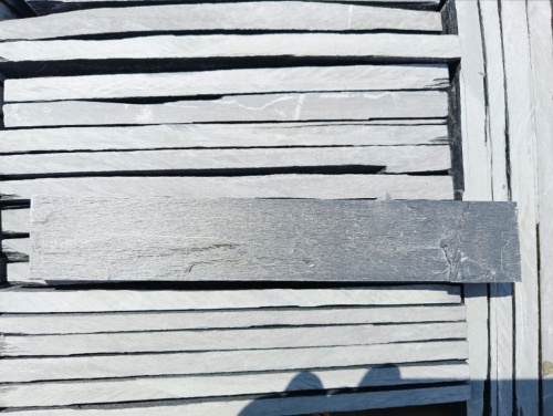 Плитка чёрная из натурального камня фасадная 30 см * 5 см, толщина 7 мм -30 мм купить в Краснокамске